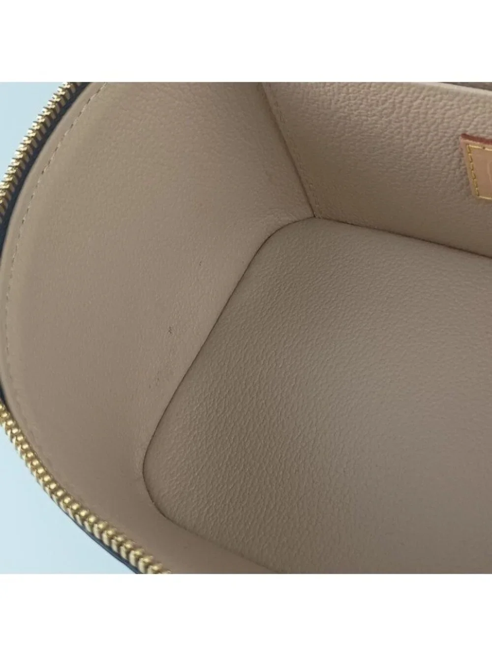 Louis Vuitton Handbag Nice Mini Brown Monogram Vanity Bag Gold